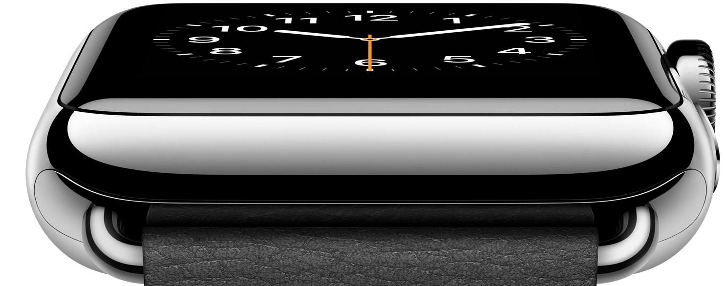 Apple Watch Steel -sideview