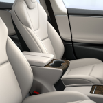 Cream Interior - 2017 Tesla Model S 75D
