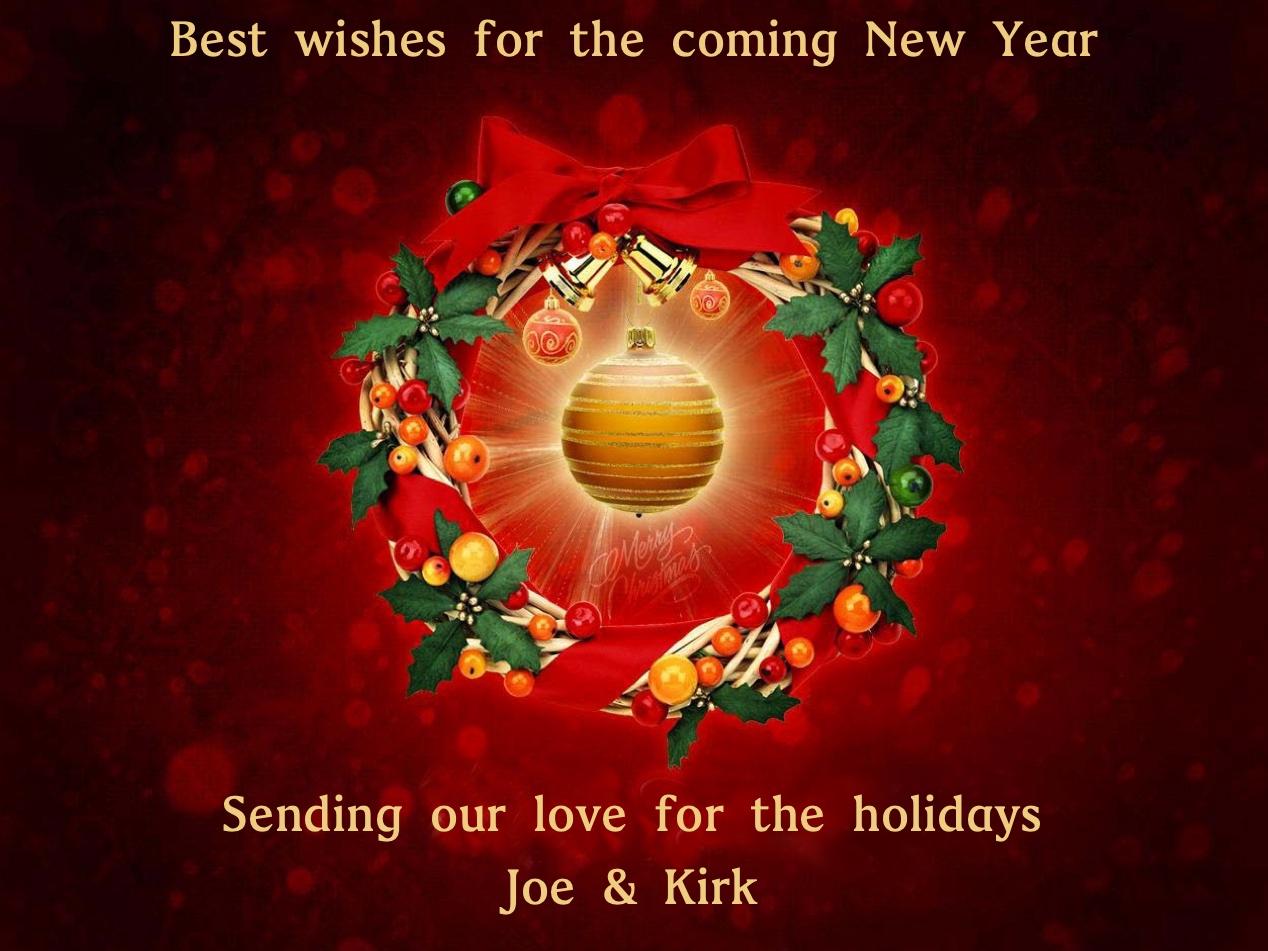 2023 Seasonal card from Joe & Kirk